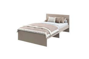 Кровать "МОНА" 2000*1200мм, (без матраса), ЛДСП кашемир (ламели) в Челябинске - chelyabinsk.mebel-tymen.ru | фото