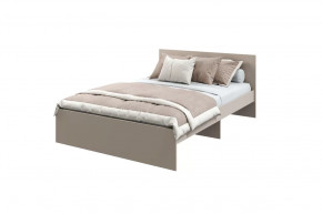 Кровать "МОНА" 2000*1400мм, (без матраса), ЛДСП кашемир (ламели) в Челябинске - chelyabinsk.mebel-tymen.ru | фото
