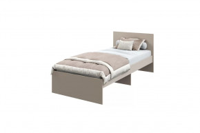 Кровать "МОНА" 2000* 900мм, (без матраса), ЛДСП кашемир (ламели) в Челябинске - chelyabinsk.mebel-tymen.ru | фото