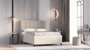 Кровать Оливия 1400 Бежевый в Челябинске - chelyabinsk.mebel-tymen.ru | фото