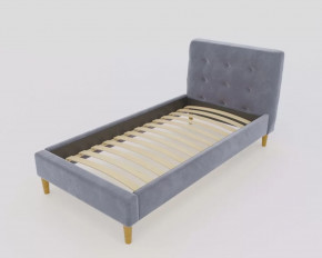 Кровать Пайли 900 Серый в Челябинске - chelyabinsk.mebel-tymen.ru | фото