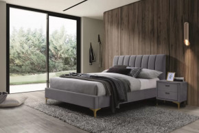 Кровать Рошаль 1800 Серый в Челябинске - chelyabinsk.mebel-tymen.ru | фото
