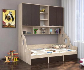 Кровать с антресолью Дельта-21.01 в Челябинске - chelyabinsk.mebel-tymen.ru | фото