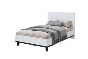 Кровать Шарлиз, 1200*2000 мм, белый снег в Челябинске - chelyabinsk.mebel-tymen.ru | фото