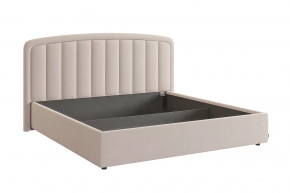Кровать (каркас) Сиена 2 180х200 см крем (велюр) в Челябинске - chelyabinsk.mebel-tymen.ru | фото