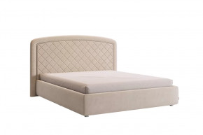 Кровать (каркас) Сильва 2 160х200 см крем (велюр) в Челябинске - chelyabinsk.mebel-tymen.ru | фото