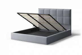 Кровать Велла 1200*2000 мм, серый в Челябинске - chelyabinsk.mebel-tymen.ru | фото