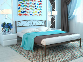 Кровать Вероника коричневая в Челябинске - chelyabinsk.mebel-tymen.ru | фото