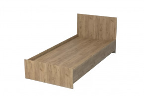 Кровать Эго, арт. 032, 900*2000 мм, дуб крафт золотой Диал в Челябинске - chelyabinsk.mebel-tymen.ru | фото