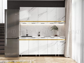 Кухня Милена 2,0м (Мрамор белый софт (Антарес)) в Челябинске - chelyabinsk.mebel-tymen.ru | фото