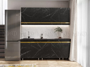 Кухня Милена 2,0м (Мрамор Блэк софт (Антарес)) в Челябинске - chelyabinsk.mebel-tymen.ru | фото