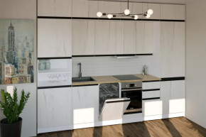 Кухонный гарнитур Амели люкс 3000 мм в Челябинске - chelyabinsk.mebel-tymen.ru | фото