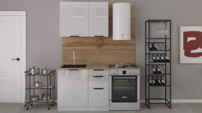 Кухонный гарнитур Аттика длиной 100 см в Челябинске - chelyabinsk.mebel-tymen.ru | фото