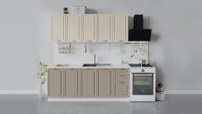 Кухонный гарнитур «Бьянка» длиной 200 см в Челябинске - chelyabinsk.mebel-tymen.ru | фото