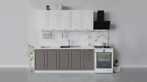 Кухонный гарнитур «Бьянка» длиной 200 см в Челябинске - chelyabinsk.mebel-tymen.ru | фото