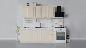 Кухонный гарнитур «Бьянка» длиной 200 см в Челябинске - chelyabinsk.mebel-tymen.ru | фото