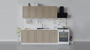 Кухонный гарнитур «Бьянка» длиной 200 см в Челябинске - chelyabinsk.mebel-tymen.ru | фото