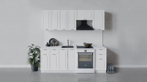 Кухонный гарнитур «Бьянка» длиной 220 см в Челябинске - chelyabinsk.mebel-tymen.ru | фото