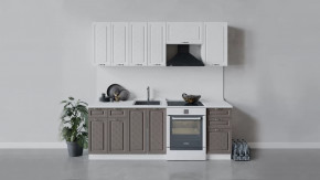 Кухонный гарнитур «Бьянка» длиной 220 см в Челябинске - chelyabinsk.mebel-tymen.ru | фото