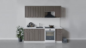 Кухонный гарнитур «Бьянка» длиной 220 см в Челябинске - chelyabinsk.mebel-tymen.ru | фото