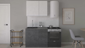 Кухонный гарнитур «Бронкс» длиной 100 см в Челябинске - chelyabinsk.mebel-tymen.ru | фото