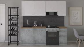 Кухонный гарнитур «Бронкс» длиной 220 см в Челябинске - chelyabinsk.mebel-tymen.ru | фото