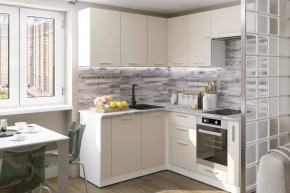 Кухонный гарнитур Дюна мега прайм 2 1600х1700 мм в Челябинске - chelyabinsk.mebel-tymen.ru | фото