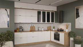 Кухонный гарнитур «Габриэлла» №21 Дуб Крафт золотой, Крем в Челябинске - chelyabinsk.mebel-tymen.ru | фото