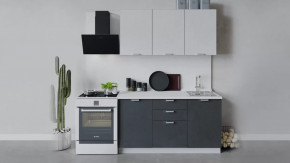 Кухонный гарнитур «Гранита» длиной 150 см в Челябинске - chelyabinsk.mebel-tymen.ru | фото