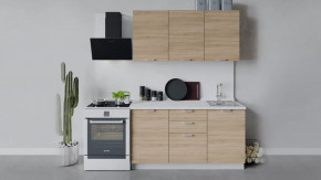 Кухонный гарнитур «Гранита» длиной 150 см в Челябинске - chelyabinsk.mebel-tymen.ru | фото