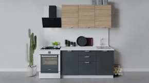 Кухонный гарнитур «Гранита» длиной 150 см в Челябинске - chelyabinsk.mebel-tymen.ru | фото