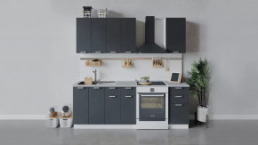 Кухонный гарнитур «Гранита» длиной 160 см в Челябинске - chelyabinsk.mebel-tymen.ru | фото