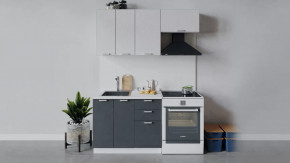 Кухонный гарнитур «Гранита» длиной 160 см в Челябинске - chelyabinsk.mebel-tymen.ru | фото