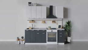 Кухонный гарнитур «Гранита» длиной 160 см в Челябинске - chelyabinsk.mebel-tymen.ru | фото