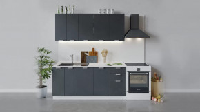 Кухонный гарнитур «Гранита» длиной 180 см в Челябинске - chelyabinsk.mebel-tymen.ru | фото