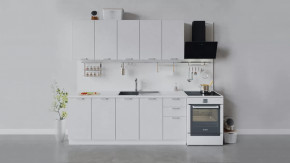 Кухонный гарнитур «Гранита» длиной 200 см в Челябинске - chelyabinsk.mebel-tymen.ru | фото