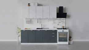 Кухонный гарнитур «Гранита» длиной 200 см в Челябинске - chelyabinsk.mebel-tymen.ru | фото