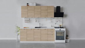 Кухонный гарнитур «Гранита» длиной 200 см в Челябинске - chelyabinsk.mebel-tymen.ru | фото