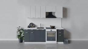 Кухонный гарнитур «Гранита» длиной 220 см в Челябинске - chelyabinsk.mebel-tymen.ru | фото