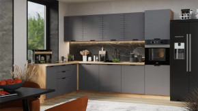 Кухонный гарнитур «Гренада» №4 Дуб Крафт золотой, Холст Вулкан в Челябинске - chelyabinsk.mebel-tymen.ru | фото