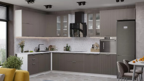 Кухонный гарнитур «Кимберли» №11 Белый, Муссон в Челябинске - chelyabinsk.mebel-tymen.ru | фото