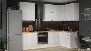 Кухонный гарнитур «Кимберли» №7 Белый, Сноу в Челябинске - chelyabinsk.mebel-tymen.ru | фото