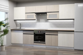 Кухонный гарнитур Кварц экстра 3000 мм в Челябинске - chelyabinsk.mebel-tymen.ru | фото