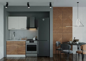 Кухонный гарнитур Лада-1000 столешница 26 мм в Челябинске - chelyabinsk.mebel-tymen.ru | фото