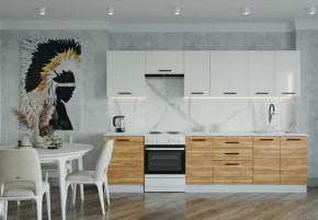 Кухонный гарнитур Лада-3000 столешница 26 мм в Челябинске - chelyabinsk.mebel-tymen.ru | фото