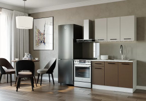 Кухонный гарнитур Латте-1200 столешница 26 мм в Челябинске - chelyabinsk.mebel-tymen.ru | фото