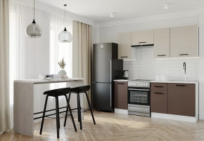 Кухонный гарнитур Латте-2000 столешница 38 мм в Челябинске - chelyabinsk.mebel-tymen.ru | фото