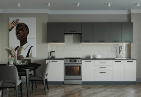 Кухонный гарнитур Лофт-3000 столешница 26 мм в Челябинске - chelyabinsk.mebel-tymen.ru | фото