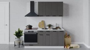 Кухонный гарнитур «Лорас» длиной 180 см со шкафом НБ в Челябинске - chelyabinsk.mebel-tymen.ru | фото