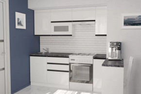 Кухонный гарнитур Лотос ультра 2000 мм в Челябинске - chelyabinsk.mebel-tymen.ru | фото